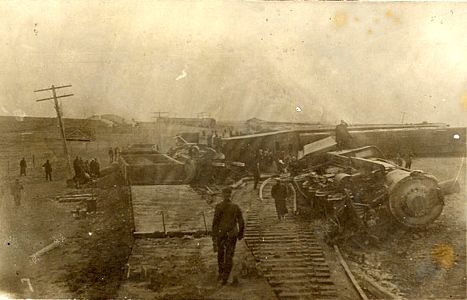 Jamestown MI train wreck